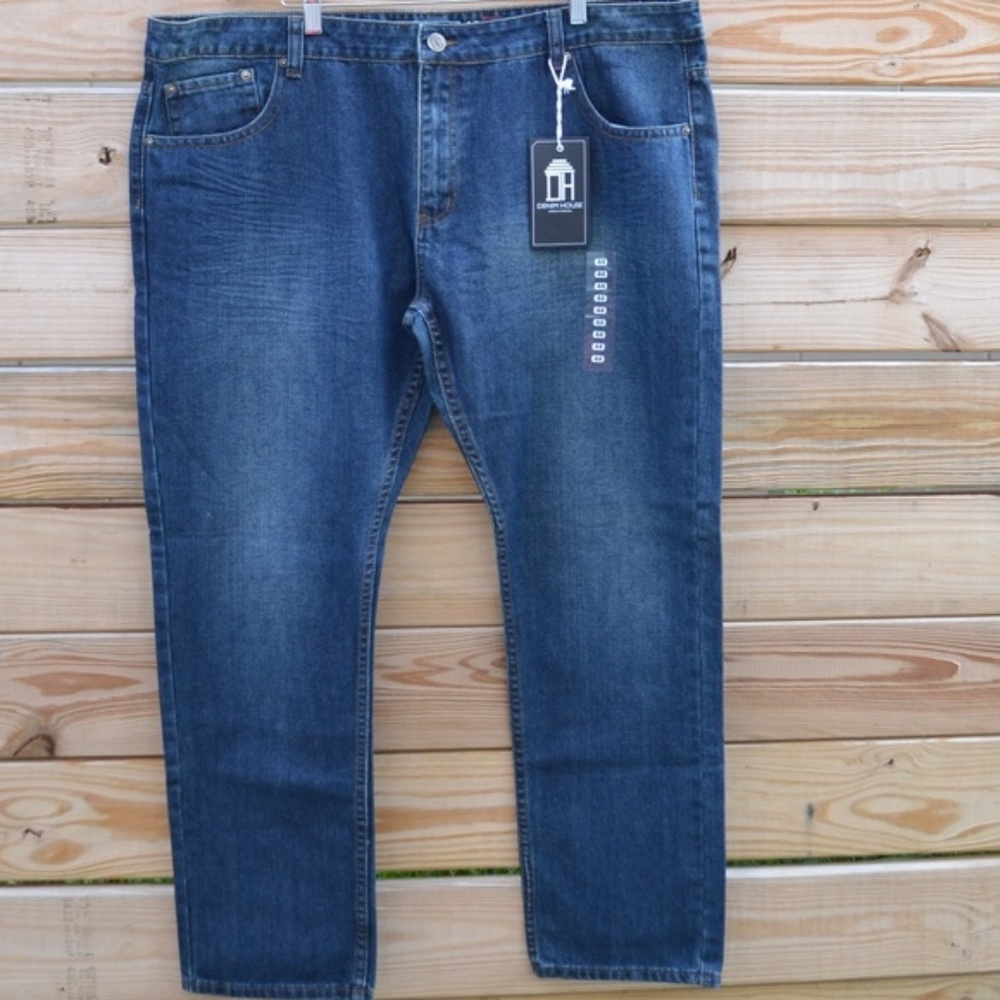 🆕 Men's Classic 5-Pocket Denim Jeans NEW